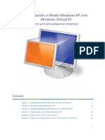 Executar o Modo Windows XP Com o Windows Virtual PC PDF