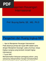Makalah Manajemen Keuangan Internasional