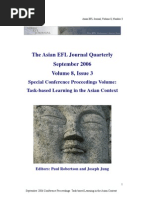 Download September 2006 Conference Proceedings Task-based Learning in the Asian Context by Yang Xigui SN13015136 doc pdf