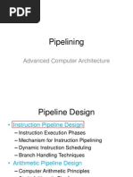 Pipelining: Advanced Computer Architecture