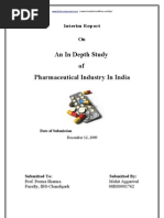 FYP Indian Pharmaceutical Industry