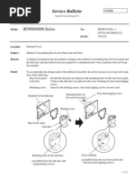 Ir5000/6000 Series: Service Bulletin