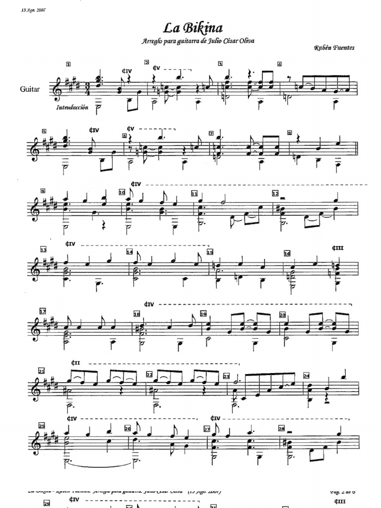 Cancionero boleros guitarra