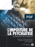 L’imposture De La Psychiatrie