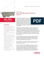 RDL-3000 Broadband Wireless System: Datasheet