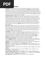 Middlemarch Character Chart | PDF | Middlemarch | Realist Novels
