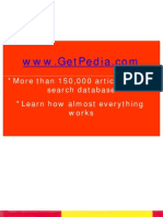 GetPedia - 150K+ Articles on How Things Work