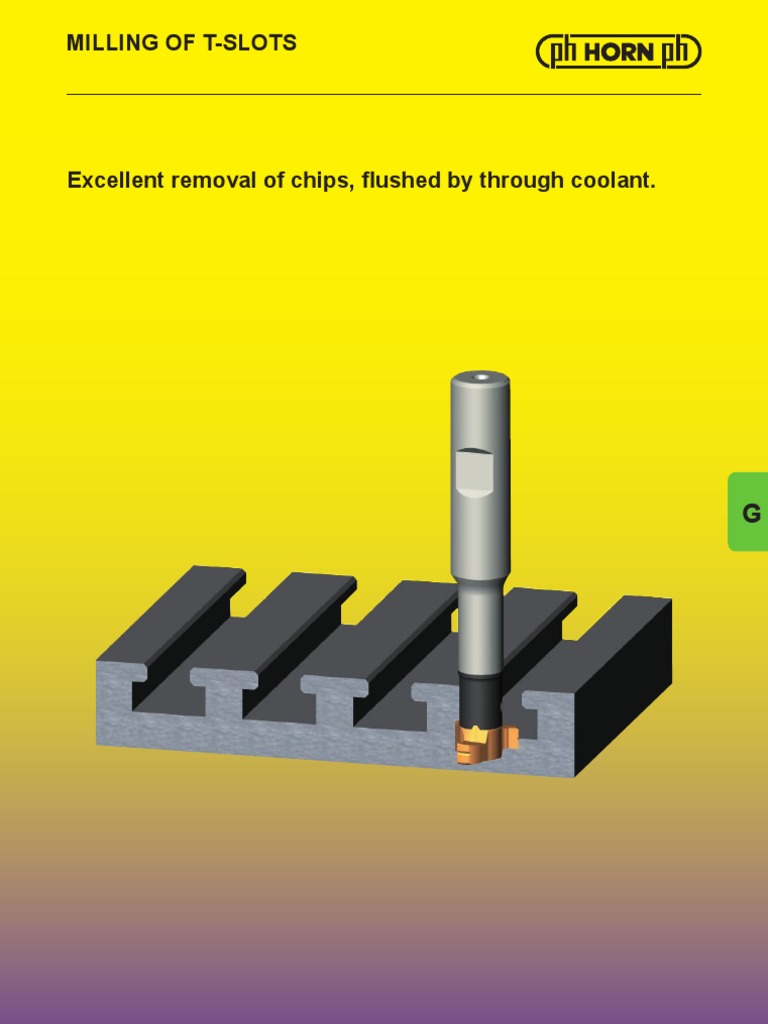 MILLING OF TSLOTS Cast Iron Screw