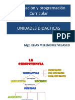 Programacion Curricular - Unidades Didcticas