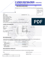 WorldWideArakanEducationFoundationAPPLICATIONFORM