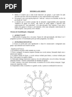 Dinâmica de Grupo (apostila 2ª Batista)