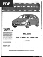 Manual de Taller Opel Astra 1.7 CDTI 100CV