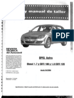 Manual de Taller Opel Astra 1.7 CDTI 100CV