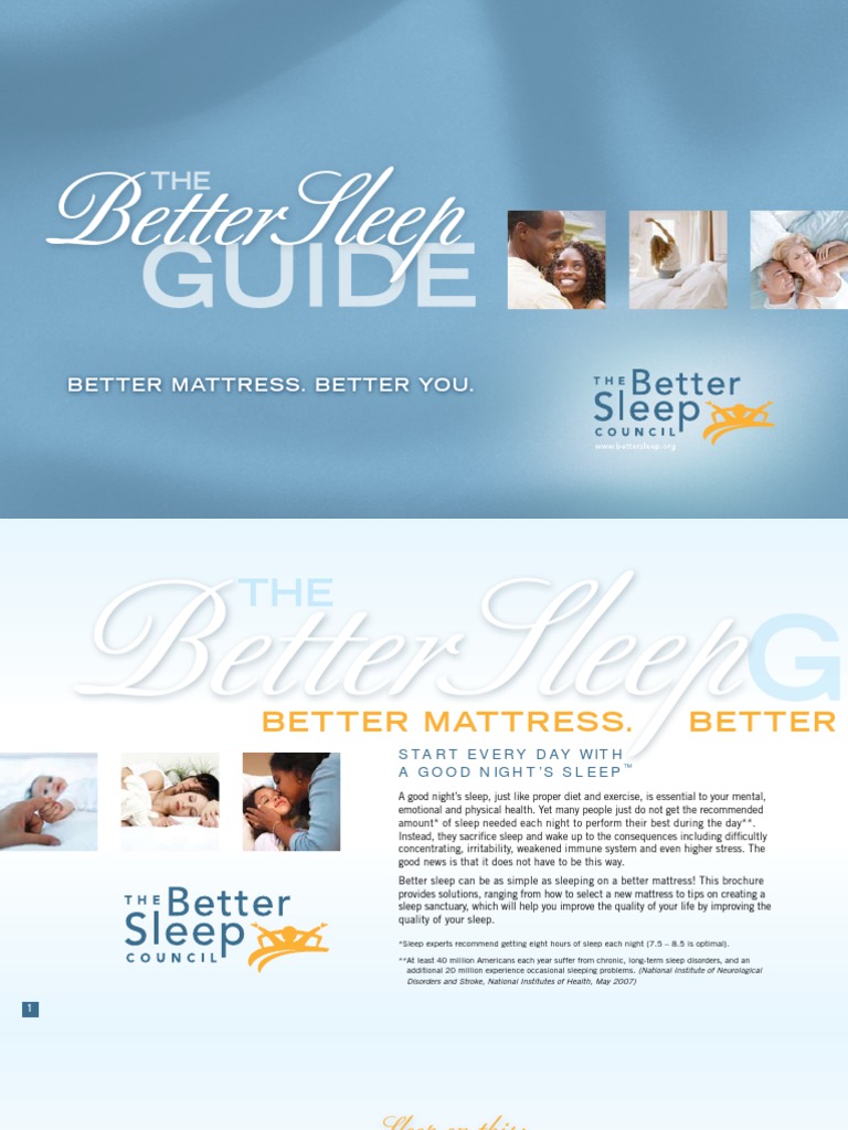 BetterSleepGuide English | PDF | Mattress | Sleep
