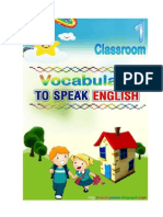Let's Speaking English, Speaking 1, Things in The Classroom