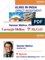 Retailing in India: Foreign Direct Investment