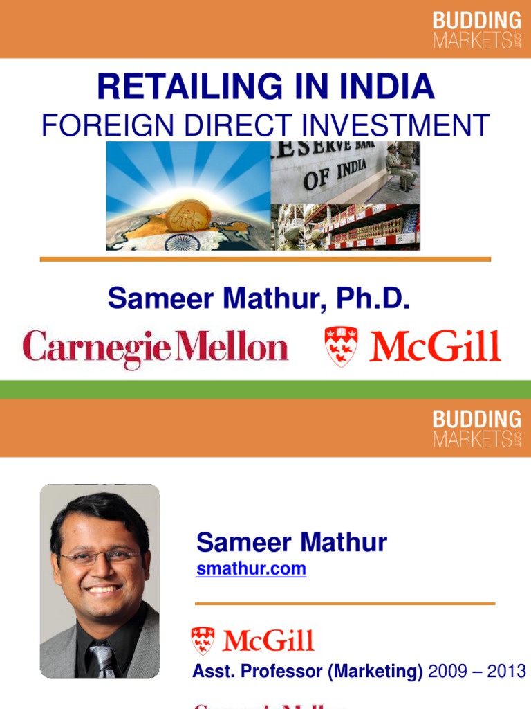 FDI Challenges in Indian Retail | PDF | Retail | Foreign Direct Investment