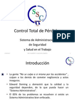 Control Total de Pérdidas - Cap 1 Sistema Administrativo