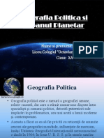 Geografia Politica Si Oceanul Planetar