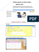 Logiciel Simplifié de Gestion de Cabinet Médical