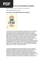 El Estado Visto Por Pierre Bourdieu
