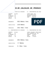 Ejemplo de Calculo de Produccion Maquinas de Tejido de Punto