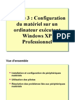 Module 3: Configuration Du Matériel Sur Un Ordinateur Exécutant Windows XP Professionnel