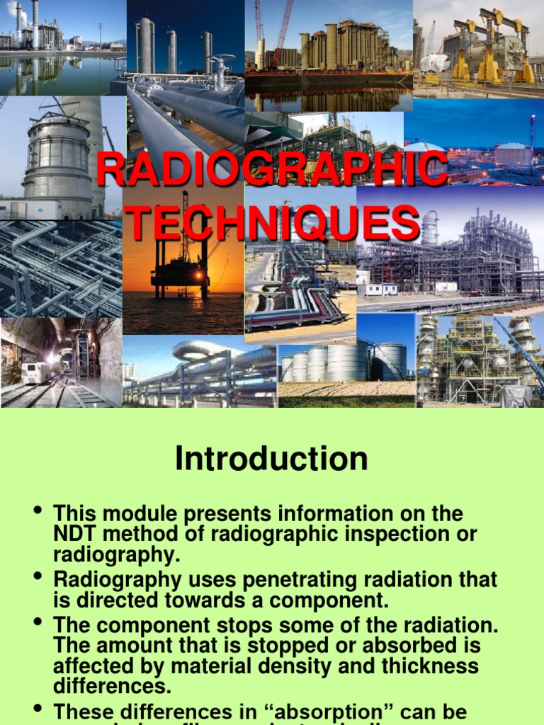 Radiographic Inspection Techniques Guide | PDF