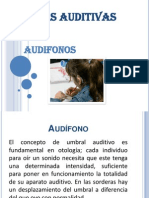 Ayudas auditivas: tipos y componentes de audífonos