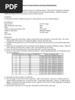 Download Lab - The Effects of Carbon Dioxide on the Rate of Photosynthesis by Syamil Ali SN130265495 doc pdf