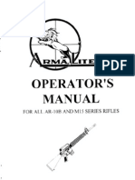 Armalite Ar10 m15 Operators Manual