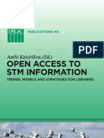 Open Access To STM Information Trends, Models and Strategies For Libraries (Ifla Publications)