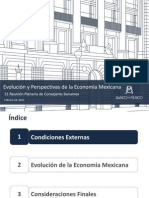 Evolucion y Perspectivas de La Economia Mexicana