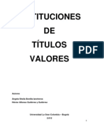 Instituciones de Titulos Valores (Reparado)