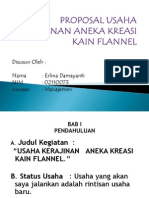 Download Presentasi Proposal Flanel by erlynadama SN130294709 doc pdf