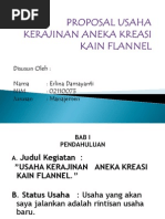 Download Presentasi Proposal Flanel by erlynadama SN130294709 doc pdf