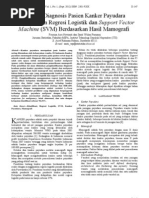 Download Analisis Diagnosis Pasien Kanker Payudara Menggunakan Regresi Logistik dan Support Vector Machine SVM Berdasarkan Hasil Mamografi-Fourina Ayupdf by zalpusta SN130295372 doc pdf