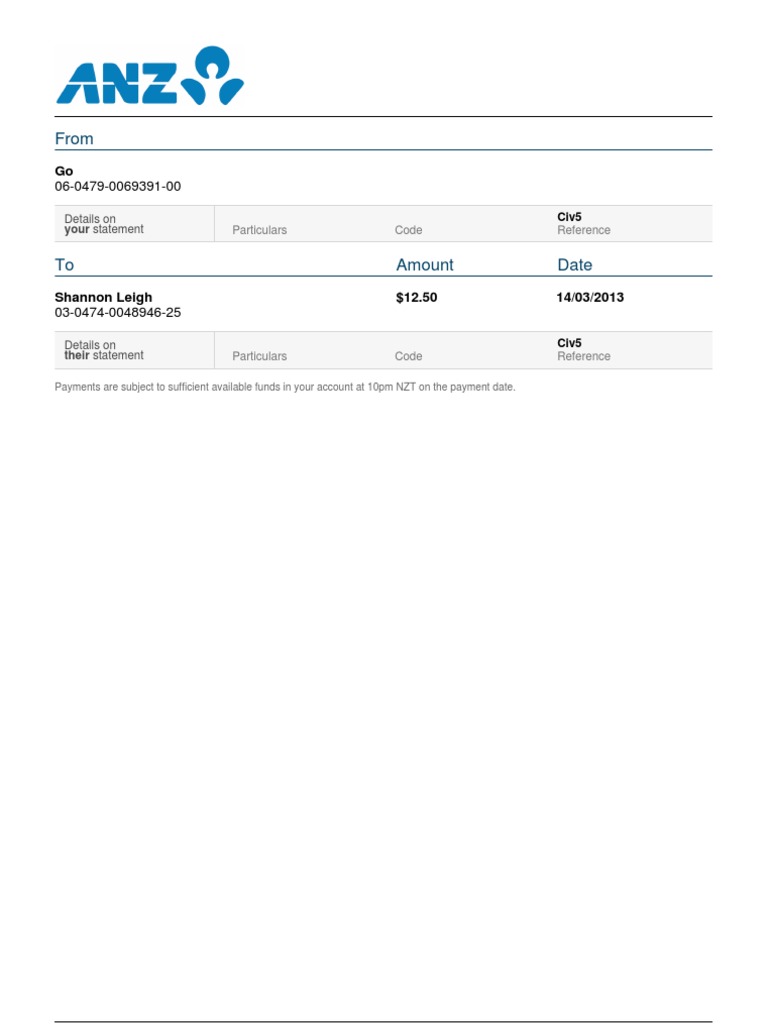 Details On Statement: Reference Code Particulars | PDF