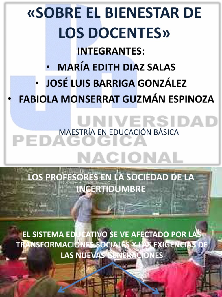 Sobre El Bienestar Docente | PDF | Evaluación | Sociedad