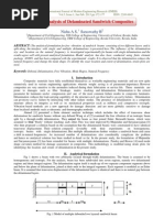 Dynamic Analysis of Delaminated Sandwich Composites: Nisha A S, Saraswathy B