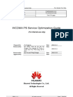 WCDMA PS Service Optimization Guide