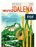 Programa Oficial Magdalena 2013