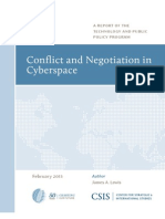 Conflict & Negotiation in Cyberspace-A.lewis-feb.13-Csis