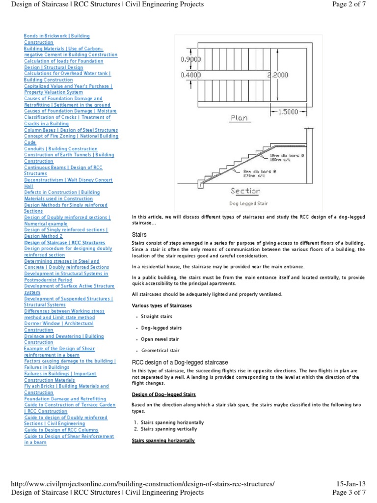 Stair Calculator, PDF, Stairs