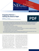 Engaging Pakistan-Getting The Balance Right