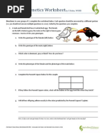 Mendelian Genetics Worksheet