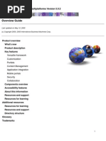 Overview Guide: Ibm Websphere Portal For Multiplatforms Version 5.0.2