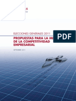 Propuestas Partidos Ecciones 2011 Pymes