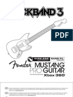 Fender Mustang Guitar Manual