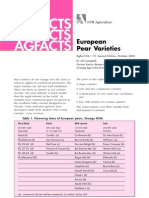 European Pear Varieties